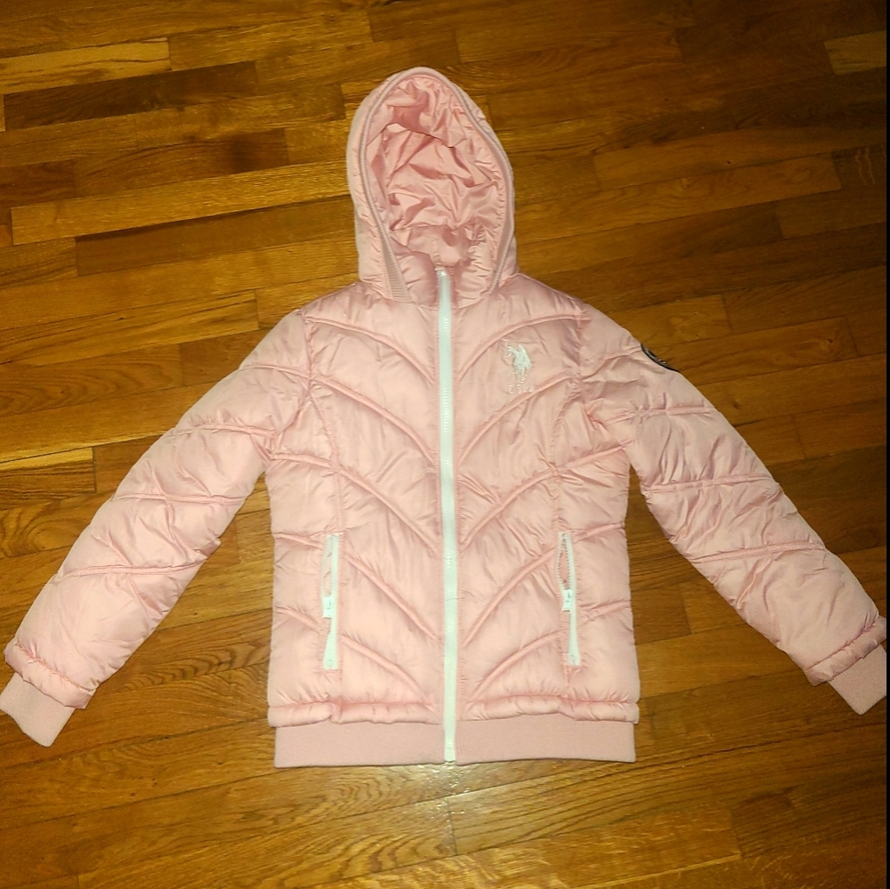 U.S. Polo Girls Winter Puffer